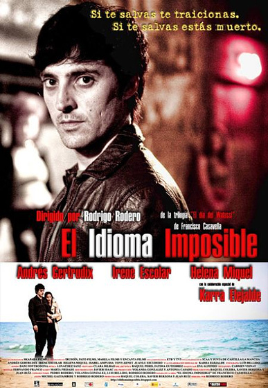 Imagen de El Idioma imposible (Cartel)