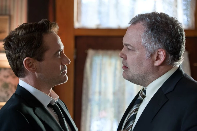 Vincent D'Onofrio y Robert Downey Jr. en el-juez-2014