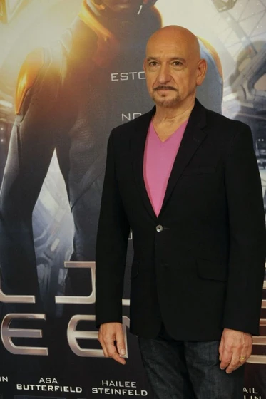 Ben Kingsley en El Juego de Ender (Photocall en Madrid. Octubre 2013)