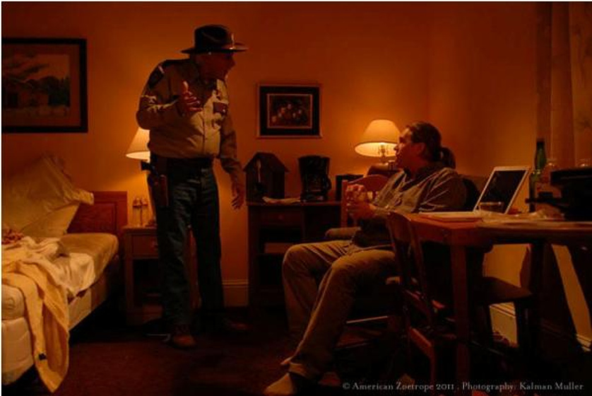 Val Kilmer y Bruce Dern en Twixt