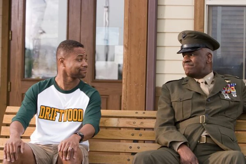 Cuba Gooding Jr. y Richard Gant en papa-canguro-2