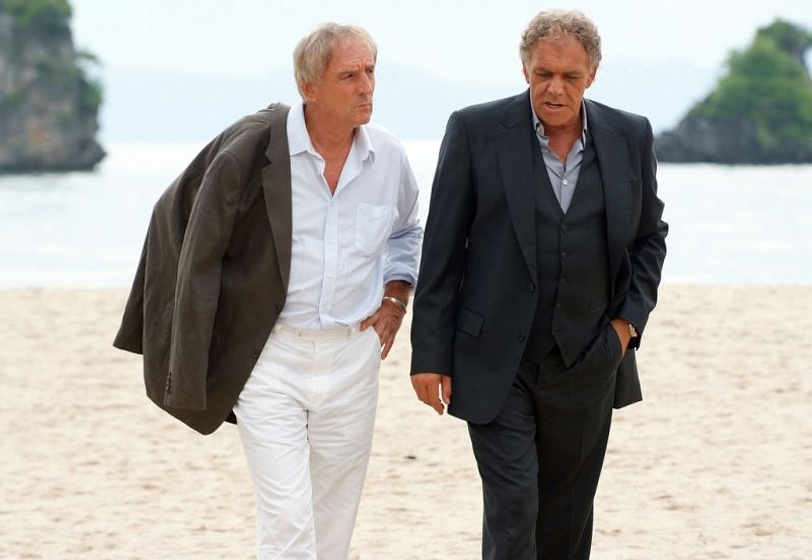 Günther Maria Halmer y Christian Kohlund en Dream Hotel: Malasia