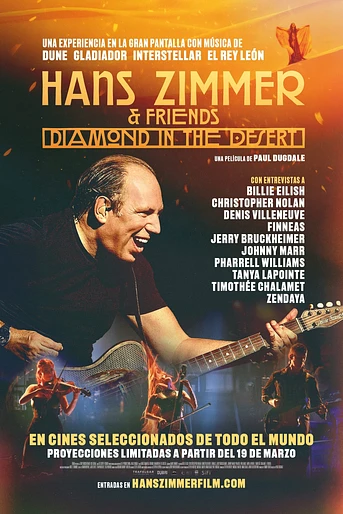 Poster de Hans Zimmer & Friends: Diamond in the Desert