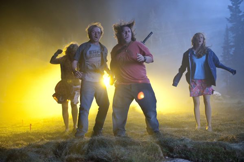 Simon Pegg y Nick Frost en Paul
