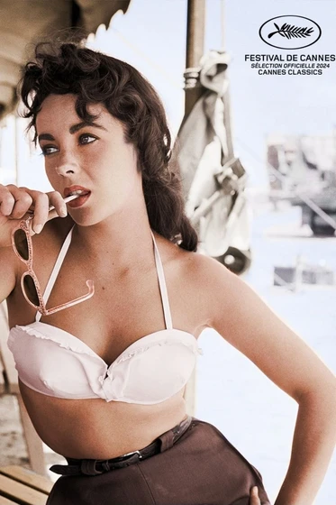 Elizabeth Taylor en elizabeth-taylor-the-lost-tapes (Cartel Cannes)