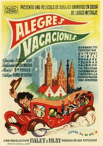 Poster de Alegres vacaciones