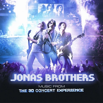 Carátula de la banda de sonido de Jonas Brothers en concierto 3D