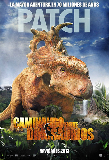 Imagen de Caminando entre Dinosaurios 3D (Cartel personajes español)