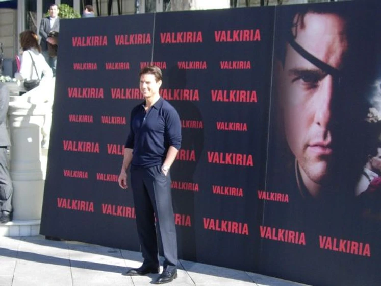 Tom Cruise en valkiria (Photocall en Madrid. Enero 2009)