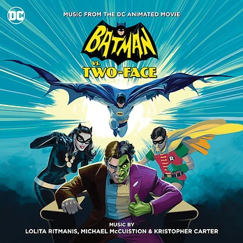 Carátula de la banda de sonido de Batman Vs. Dos Caras
