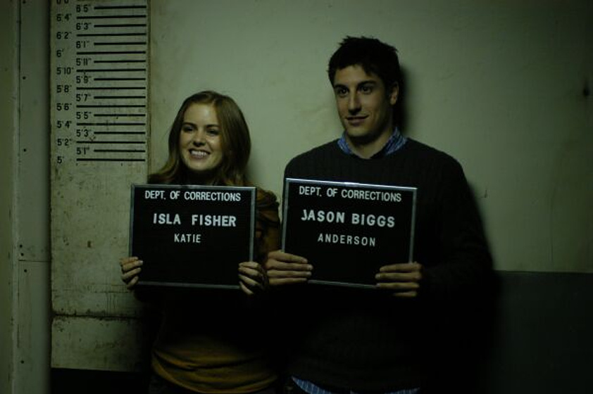 Jason Biggs y Isla Fisher en ¡Cásate Conmigo!