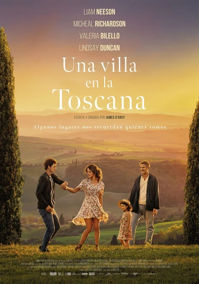 Imagen de una-villa-en-la-toscana (Cartel español)