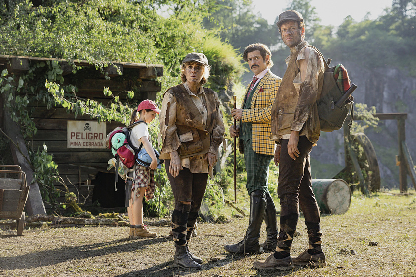 Anabel Alonso y Edu Soto en Campamento Garra de Oso
