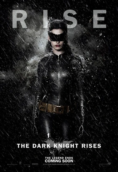 Imagen de El Caballero Oscuro. La Leyenda Renace (Poster promocional Catwoman)
