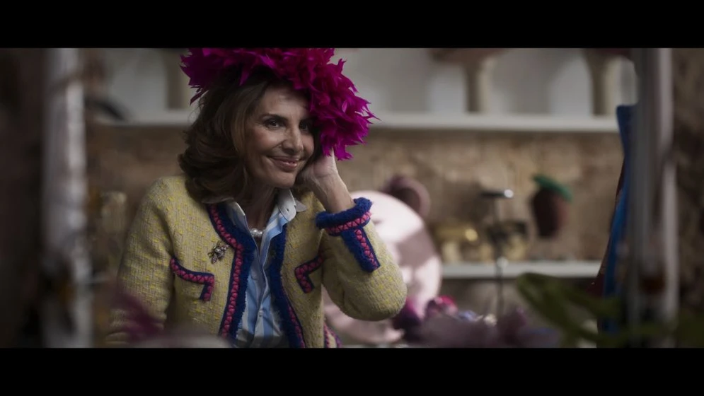 Pastora Vega en palacio-estilistas