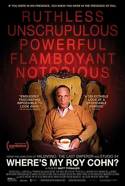 poster of movie Where's My Roy Cohn?