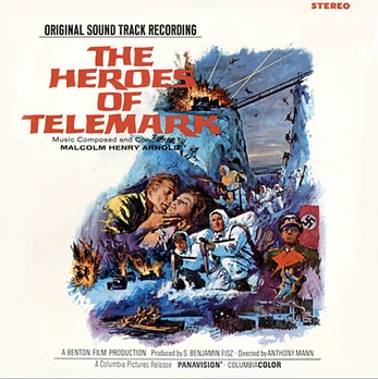 Carátula de la banda de sonido de Los Héroes del Telemark