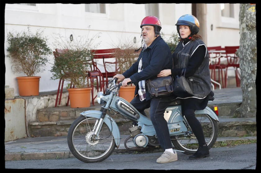 Didier Bourdon y Catherine Jacob en una-familia-de-aupa