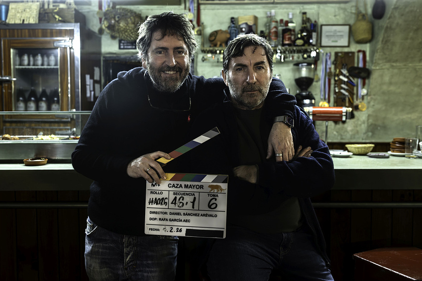 Daniel Sánchez Arévalo y Antonio de la Torre en caza-mayor-2026 (Presentación)