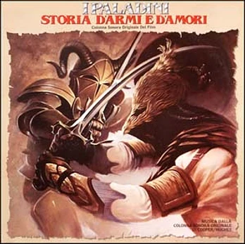 Carátula de la banda de sonido de Los Paladines