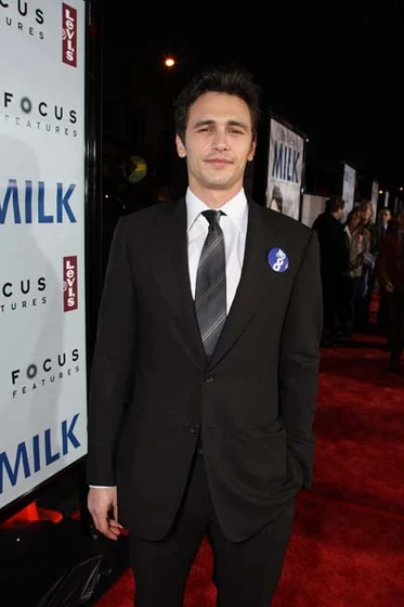 James Franco en Mi Nombre es Harvey Milk (Premiere en San Francisco. Octubre 2008)
