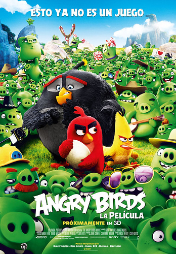 Poster de Angry birds. La Película