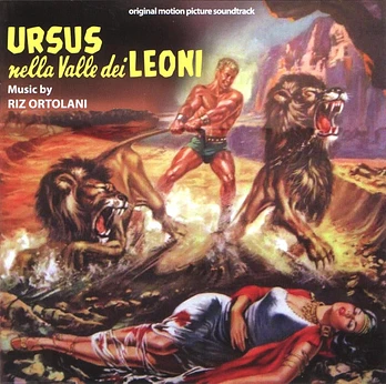 Carátula de la banda de sonido de Ursus en el valle de los leones