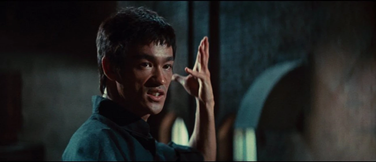 Bruce Lee en El Furor del dragón