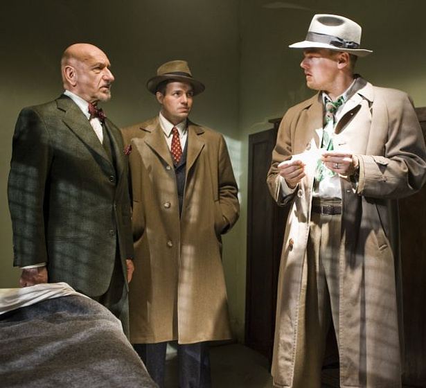 Leonardo DiCaprio, Ben Kingsley y Mark Ruffalo en Shutter Island