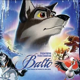 Carátula de la banda de sonido de Balto, la leyenda del perro esquimal