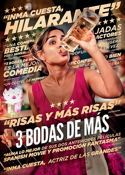 Imagen de Tres Bodas de Más (Cartel críticas)