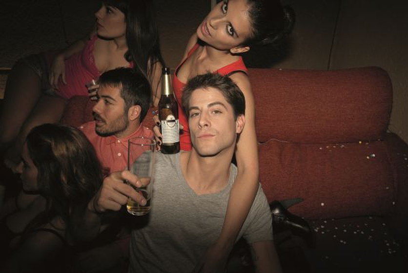 Alicia Sanz, David Seijo y Lucho Fernández en Afterparty