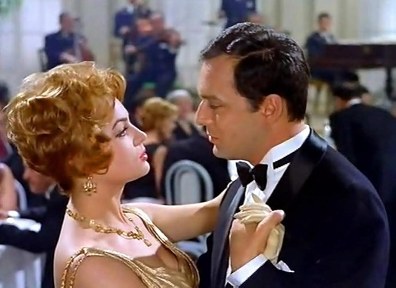 Sara Montiel y Maurice Ronet en Mi Último Tango