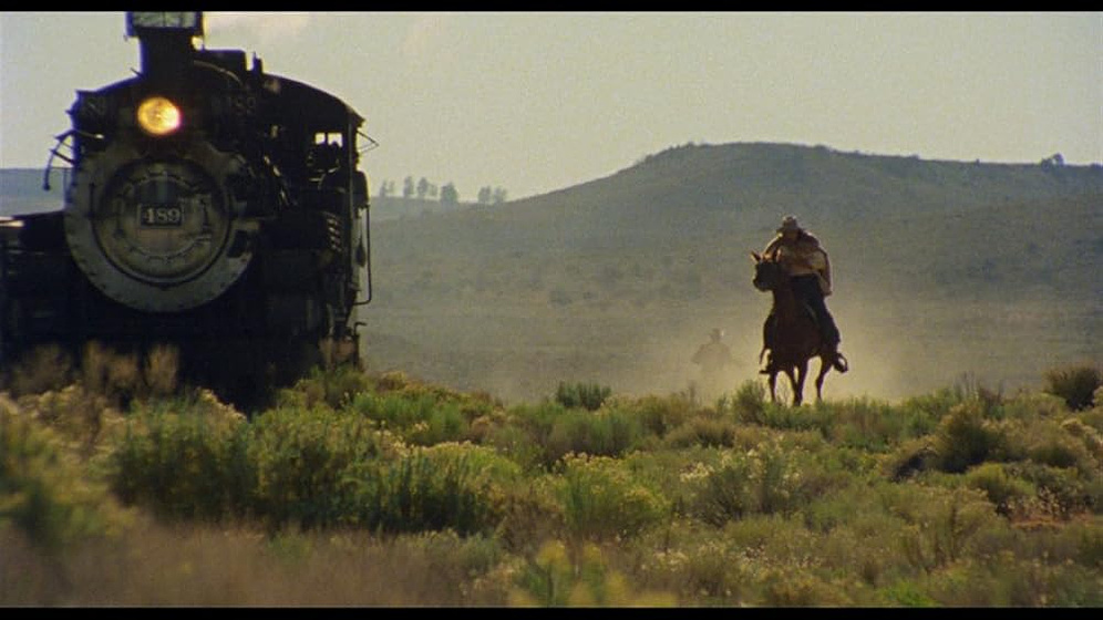 Edward James Olmos y James Gammon en Persecución en Texas