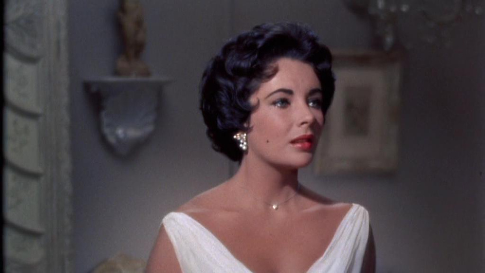 Elizabeth Taylor en La Gata Sobre el Tejado de Zinc