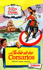 poster of movie La Isla de los corsarios