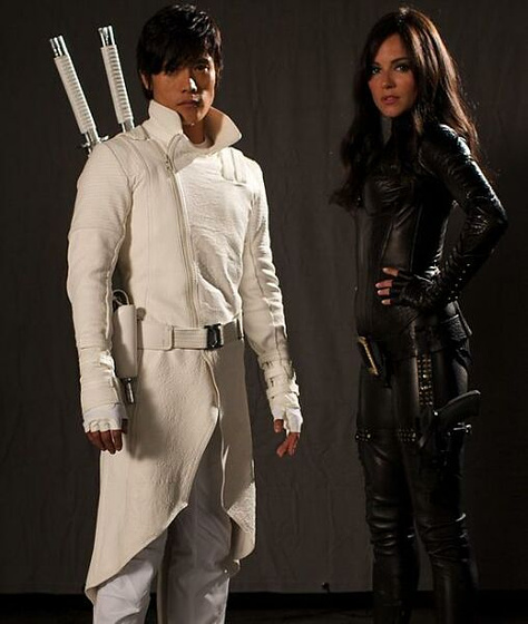 Byung-hun Lee y Sienna Miller en G.I. Joe
