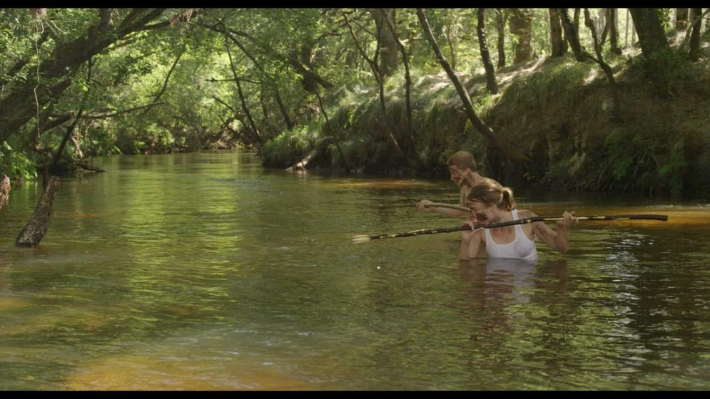 Adèle Haenel y Kévin Azaïs en les-combattants