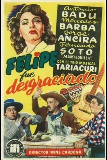Poster de Felipe fue desgraciado