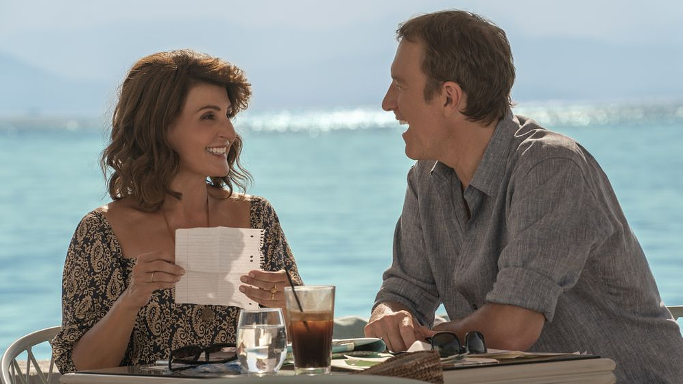 Nia Vardalos y John Corbett en Mi Gran Boda Griega 3