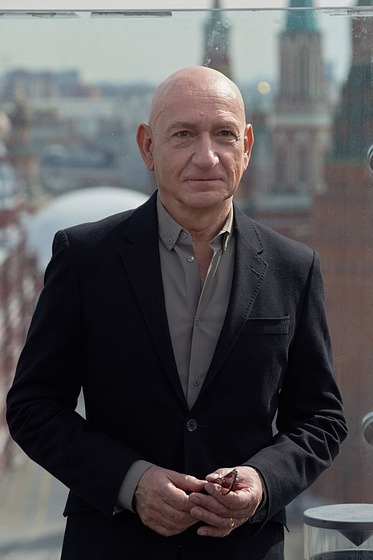 Ben Kingsley en Iron Man 3 (Photocall en Moscu. Abril 2013)