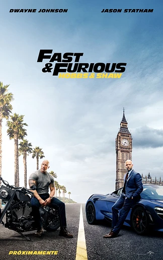 Poster de Fast & Furious: Hobbs & Shaw