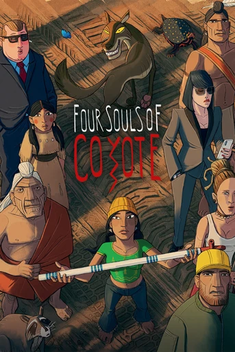 Poster de Las Cuatro Almas del Coyote