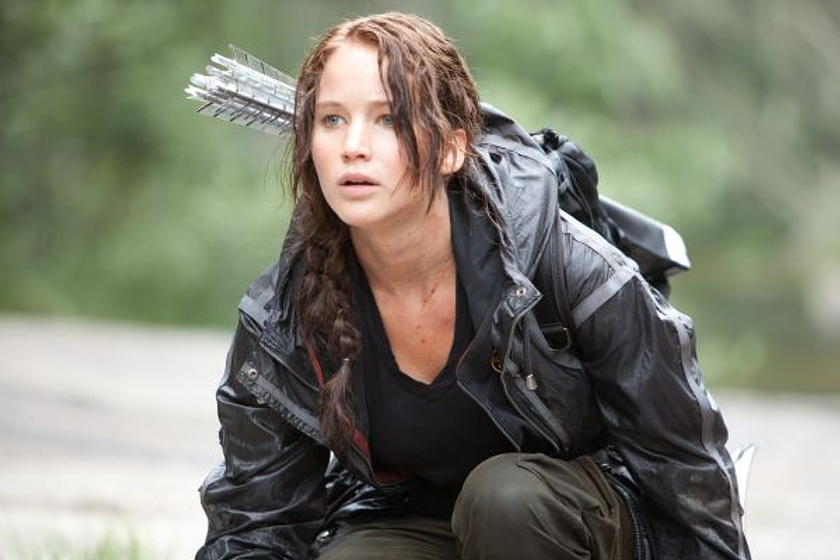 Jennifer Lawrence en Los Juegos del Hambre