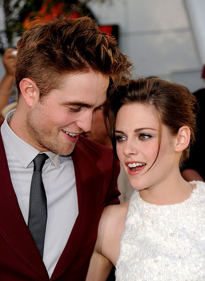 Kristen Stewart y Robert Pattinson en La saga Crepúsculo: Eclipse (Premiere Los Ángeles)