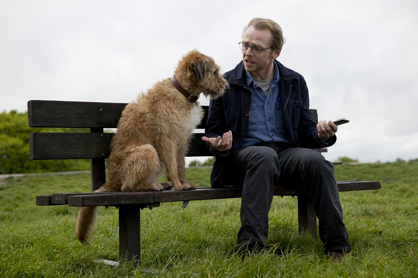 Simon Pegg en Absolutamente todo