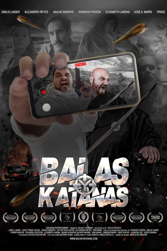 Poster de Balas y Katanas