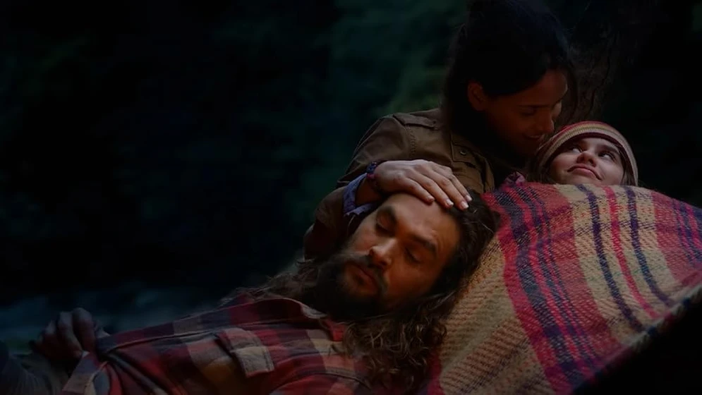 Jason Momoa, Adria Arjona y Milena Rivero en sweet-girl