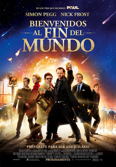 Imagen de Bienvenidos al fin del mundo (Cartel final español)
