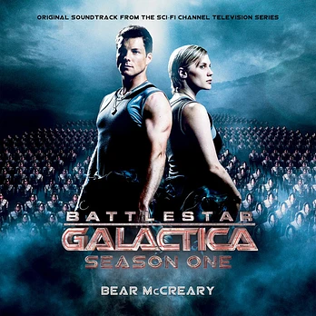 Carátula de la banda de sonido de Battlestar Galactica (2004)